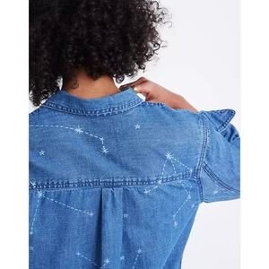 🔮 Madewell Denim Classic Ex-Boyfriend Shirt: Comet Edition